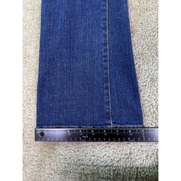 Old Navy The Dreamer Jeans Size 12 Boot Cut Dark Wash Western Y2K 34x30 D306 - Picture 12 of 13
